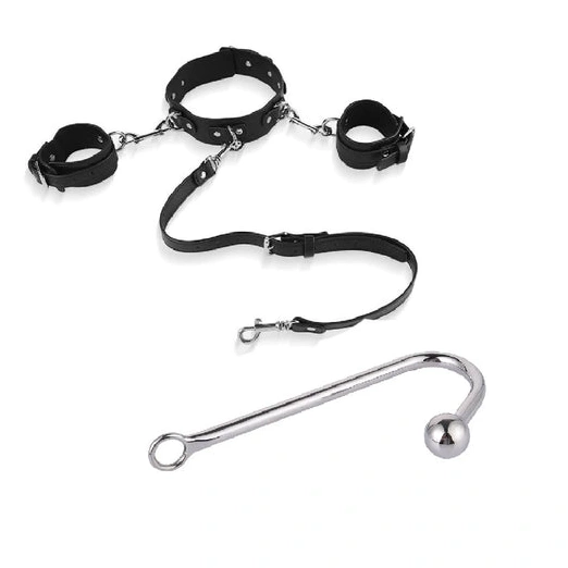 Anal Hooks Collar Hook Cuffs 5334 Beaded with Elegant and Anal 1007